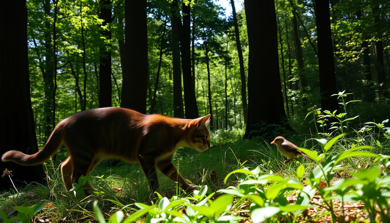 can a domestic cat survive in the wild